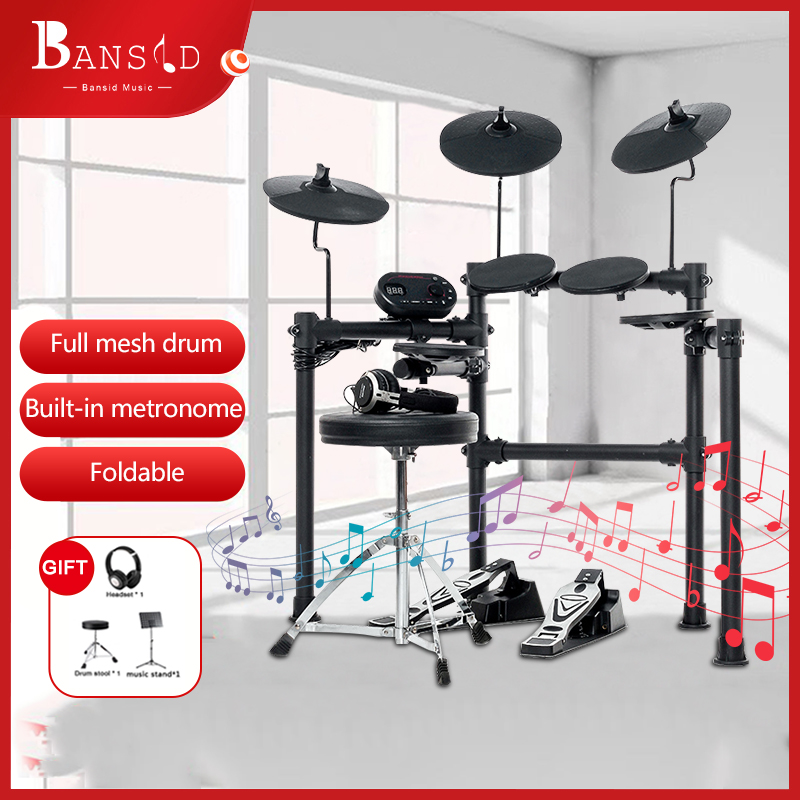 Bansid Electronic Drum Set, Getting started with electric drums for