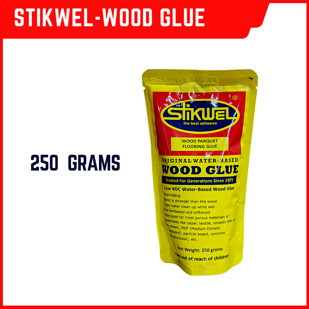 Stikwel Wood Glue Sachet 250 Grams (WGSAS) Lazada PH