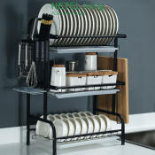 NETEL Stainless Steel Dish Drying Rack for Kitchen Counter
