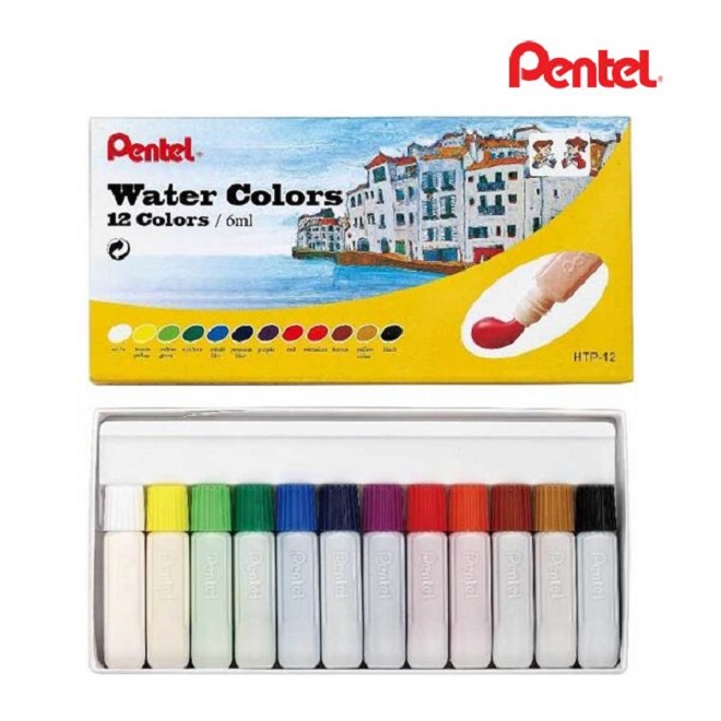 pentel watercolor tubes