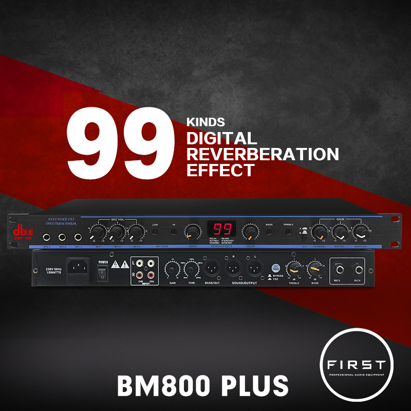 DBX DSP100 Professional prelevel 99 effects processing DSP effects