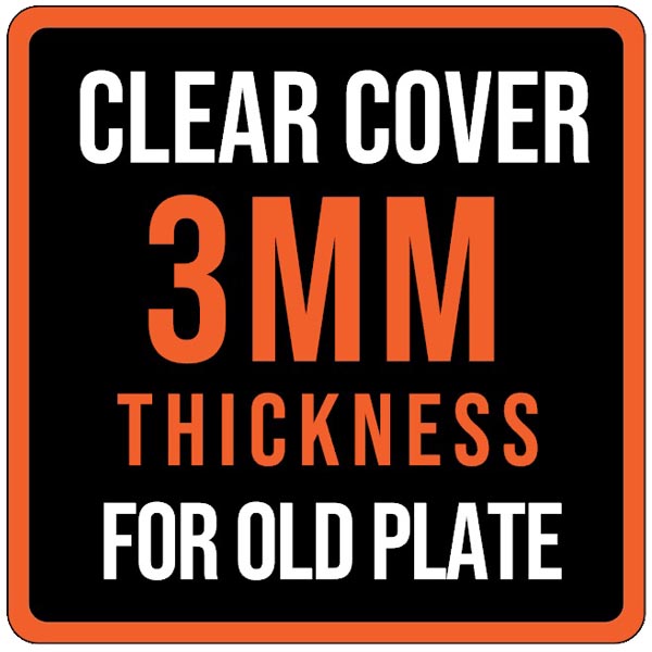 MOTORCYCLE PLATE COVER + BACK PLATE PROTECTOR | Lazada PH