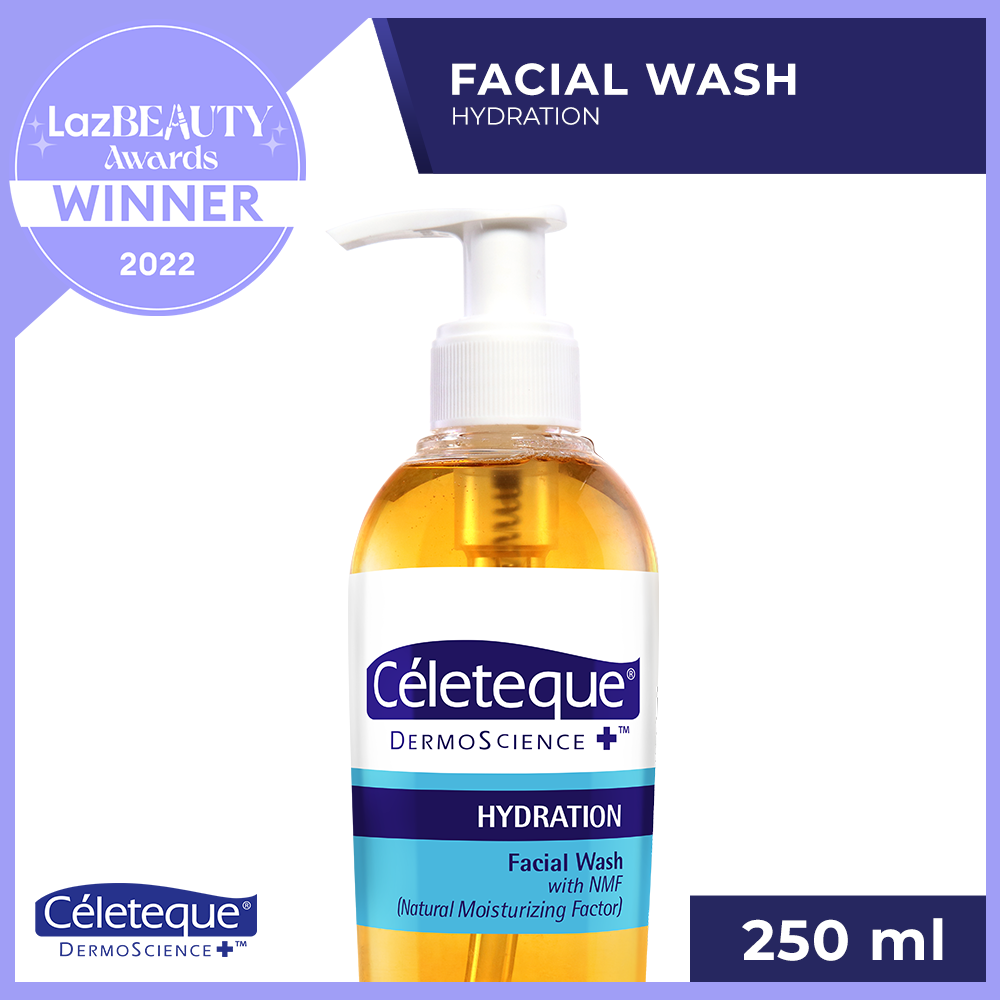 Céleteque® DermoScience™ Hydration Facial Wash 250mL Lazada PH