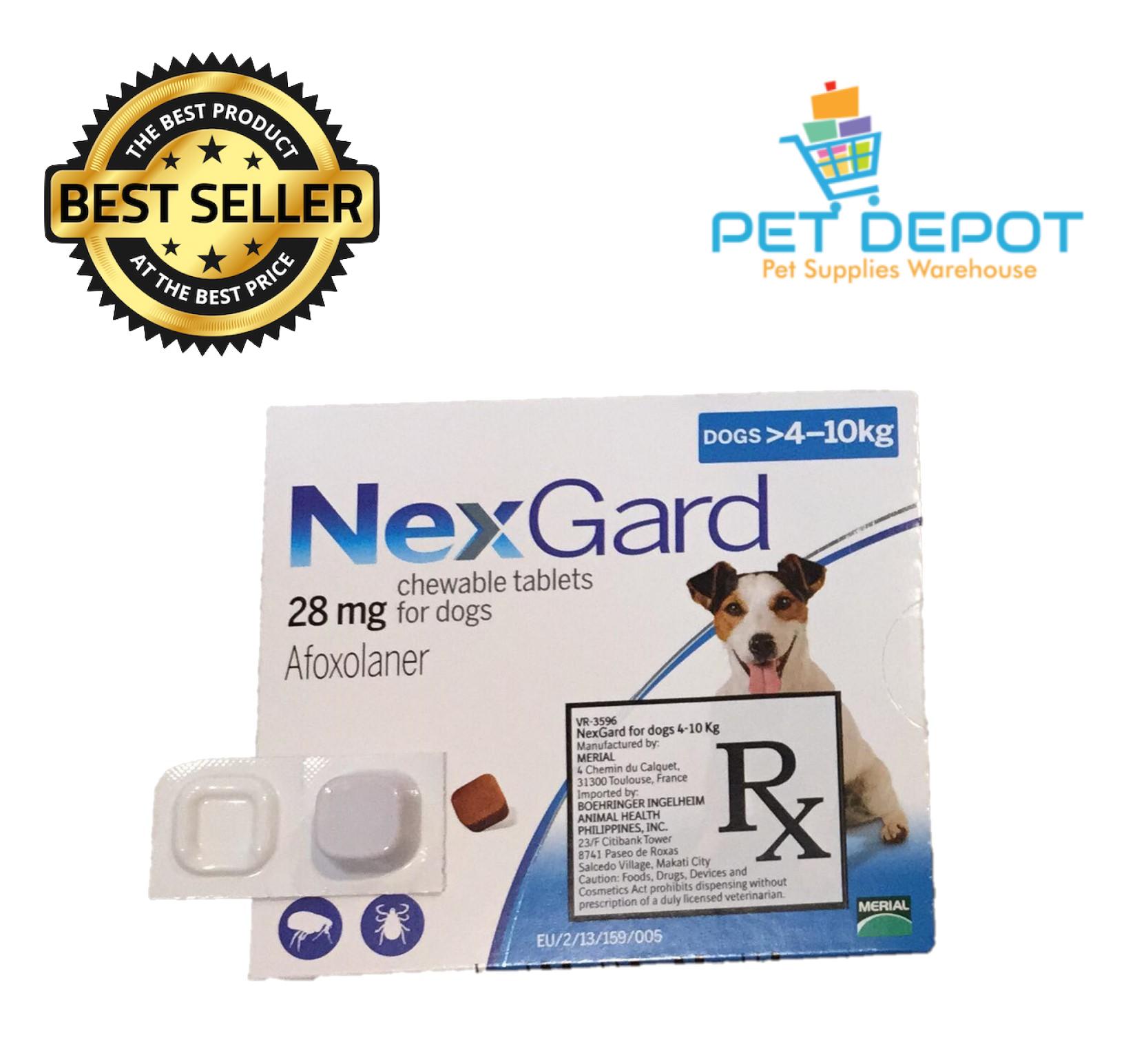 nexgard contraindications