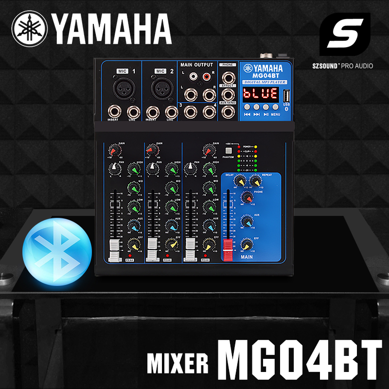 yamaha mg04bt 4channel audio mixer w bluetooth usb sound mixer | Lazada PH