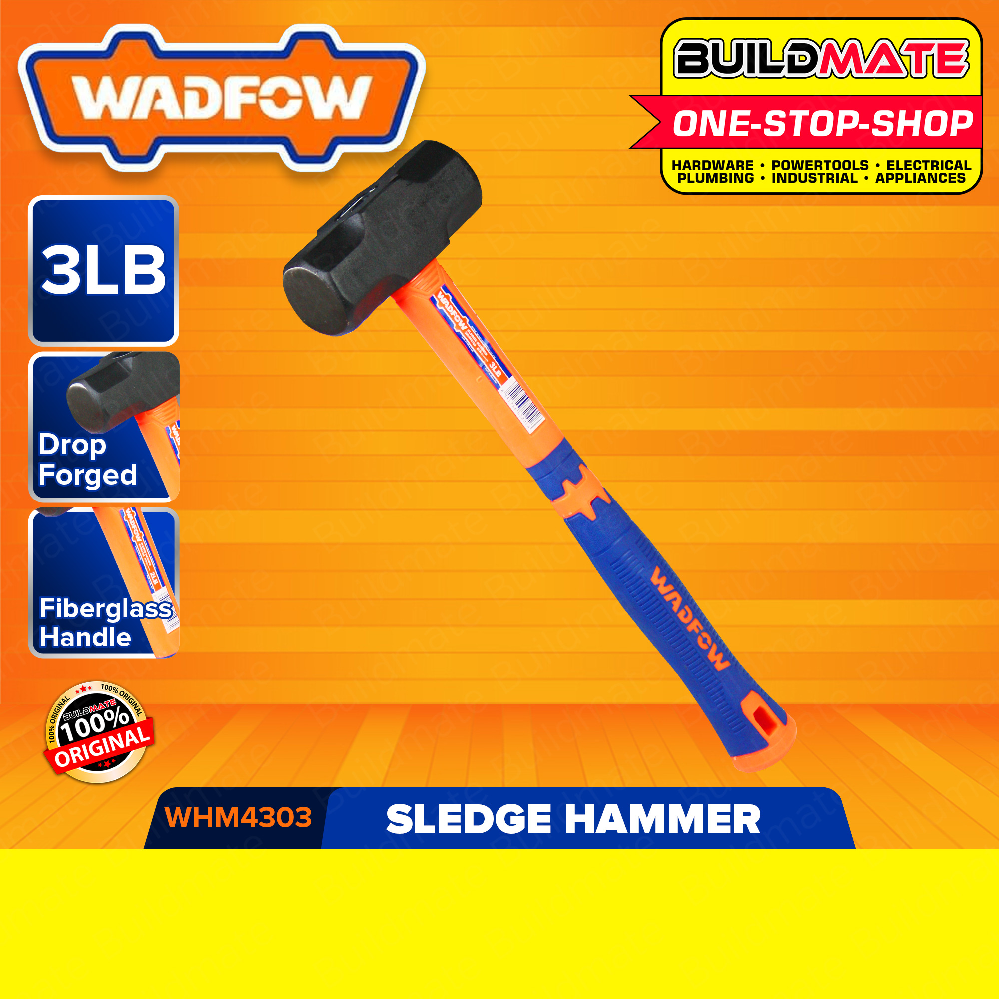 BUILDMATE Wadfow Sledge Hammer Stoning Maso 2LB | 3LB | 4LB [SOLD PER ...