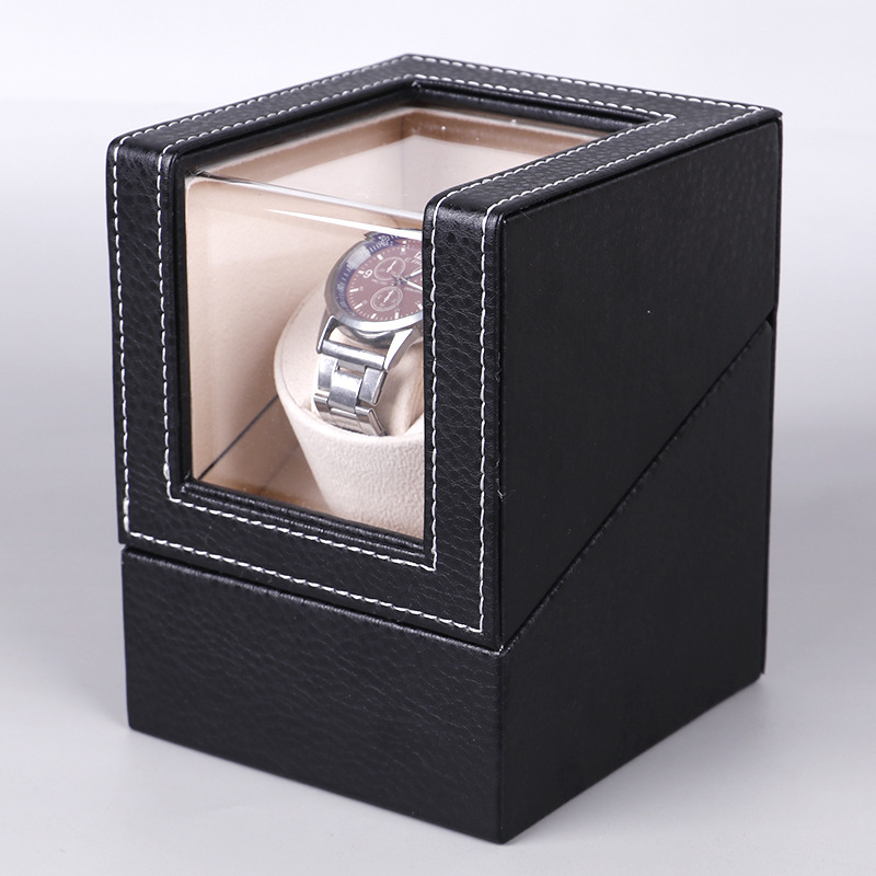 Automatic Motor Shaker Watch Winder Display Box Mechanical Wristwatch