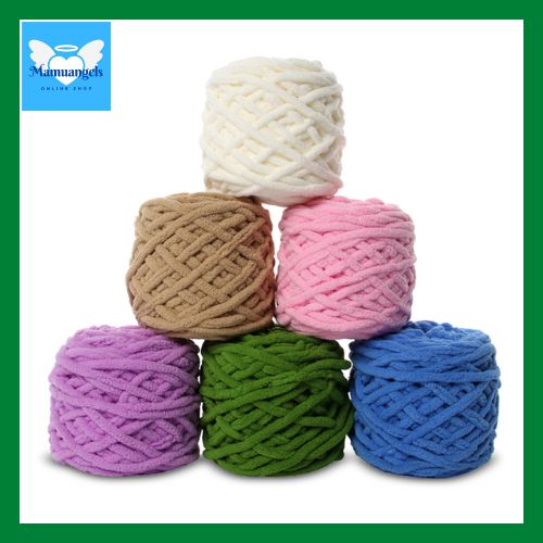 Yarn100g Chunky Chenille , fluffy yarn crochet Thick Yarn Ball DIY Scarf  Sweater Towel Hand Knitting Crochet Craft Big Yarn