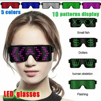 sunglasses led display