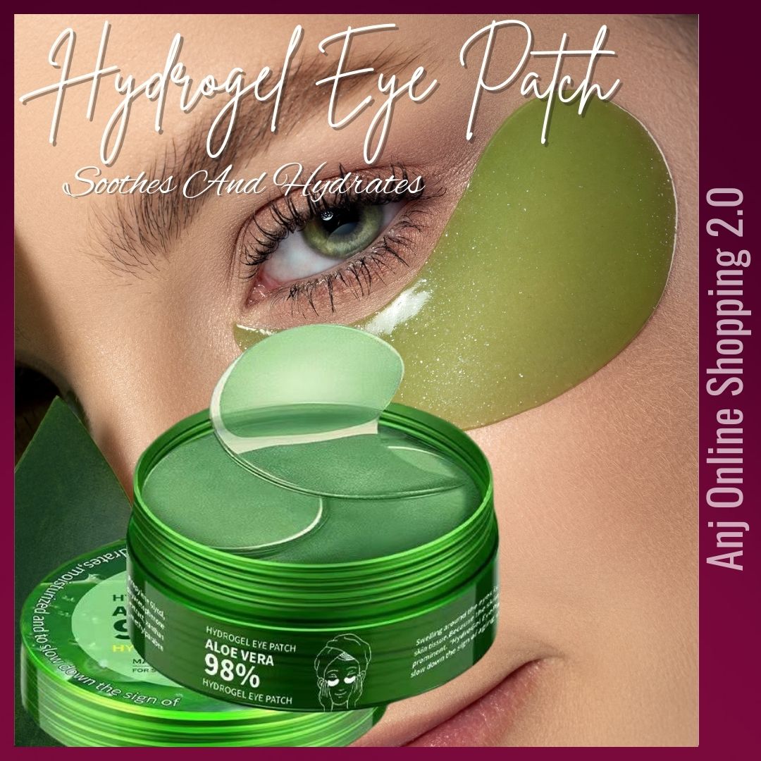 Hydrogel Eye Patch Aloe Vera For Soothing And Hydrates Skin Brightening
