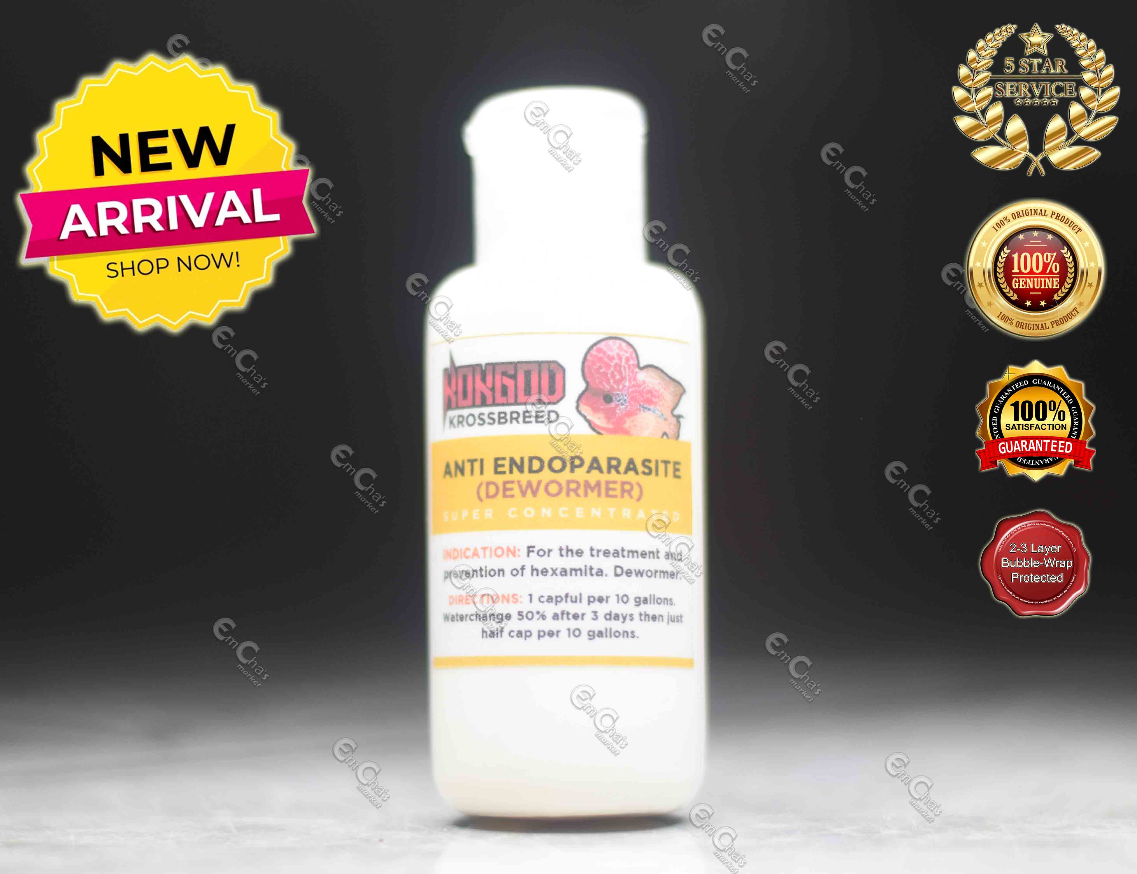 60ml KokGod Fish Dewormer (Anti Endoparasite) (fmed) Lazada PH