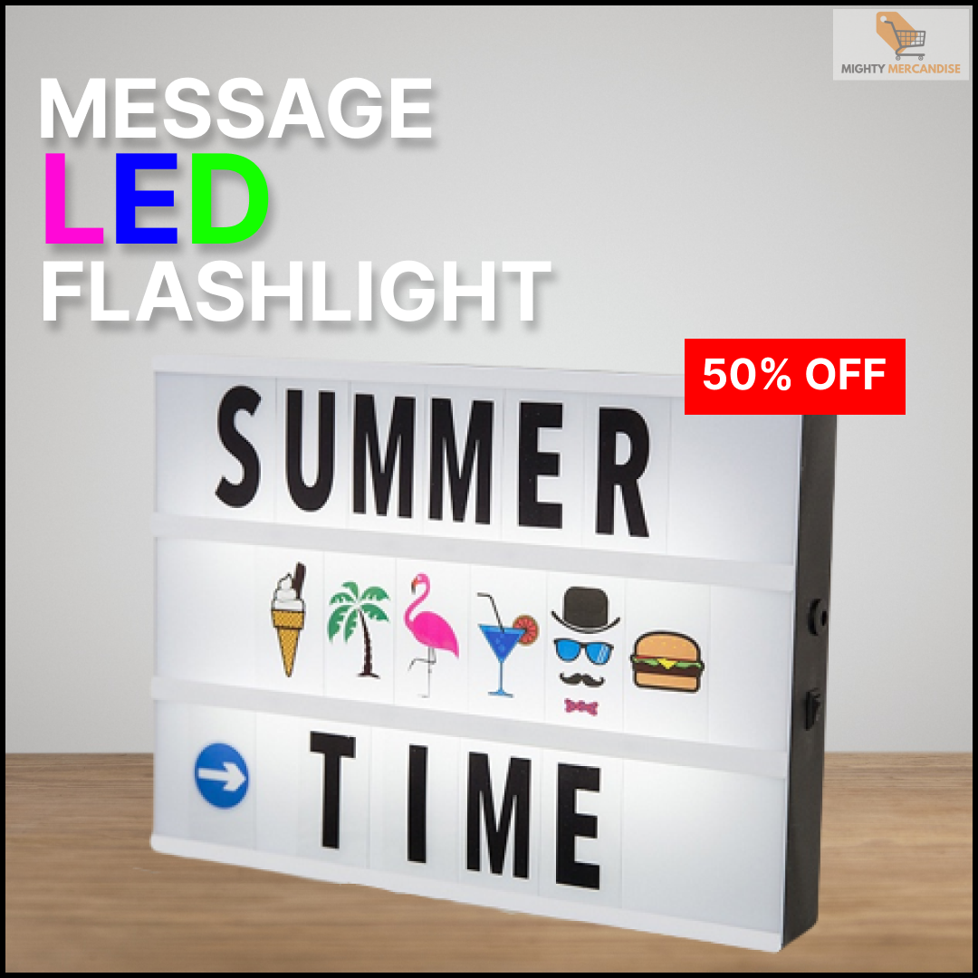 Cinematic LED Light Up Letter Box Cinema House Wedding DIY Message light box (Pink) Changing