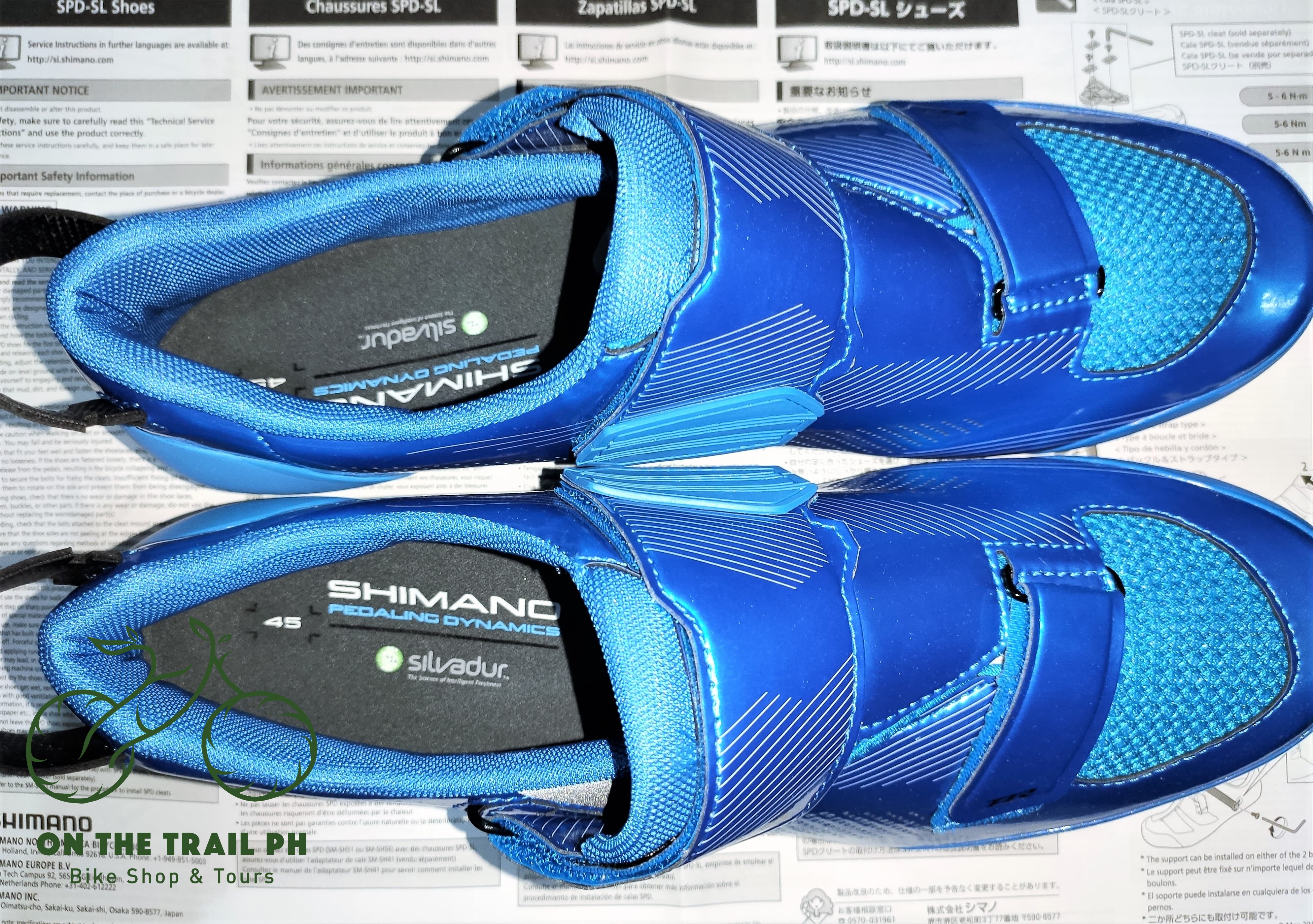 Shimano Shimano TR9 (TR901) SPD-SL Triathlon Shoes - Blue