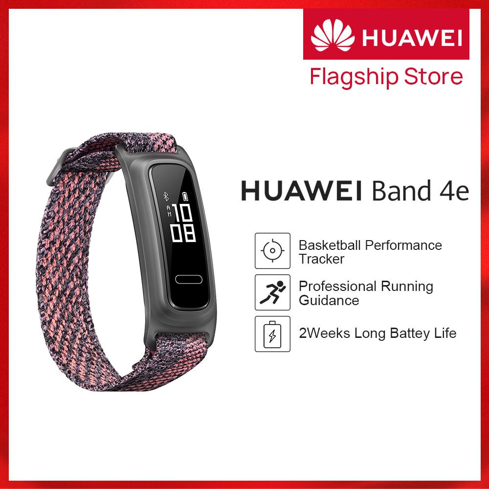 Huawei Band 4e Smart Sport Watch 5 ATM Water Resistant 2 Weeks Long Battery Life Resolution: 48 x 88 pixel 6-axis motion sensor 32-bit ARM Cortex-M4 1 MB Flash AES 128 bit encryption ARM Cortex-M4 With