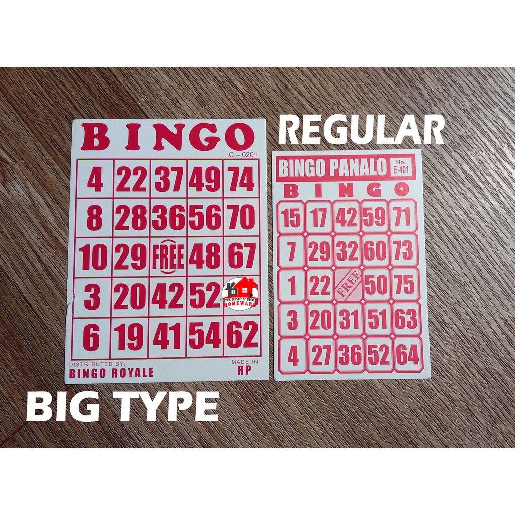 EXTRA BINGO CARDS Sold By 50s or100s Foldable and Nonfoldable BRAND