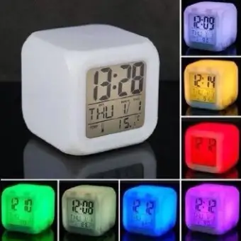 Lancent 18 Inches Led Digital Wall Clock Available In Green White Blue Led Display Wall Or Desktop Lazada Ph