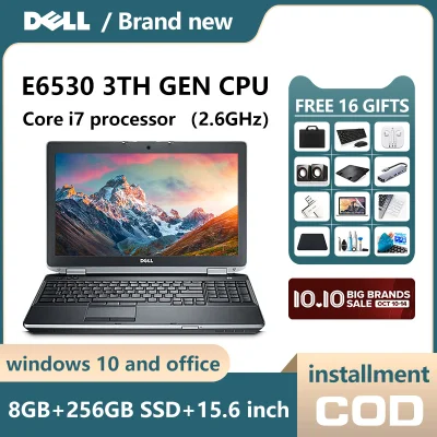 【COD】16 free gifts / laptop for sale brand new / Third generation processor / 14in+15.6in / Core i3+i5+i7 / 4GB+8GB Memory / 256GB SSD / HD Camera + built-in digital small disk / Suitable for online education + work + Entertainment