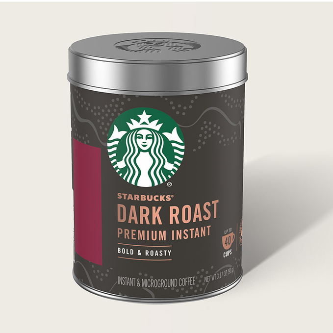 STARBUCKS Premium Instant Coffee Blonde Roast, Dark Roast, Medium Roast