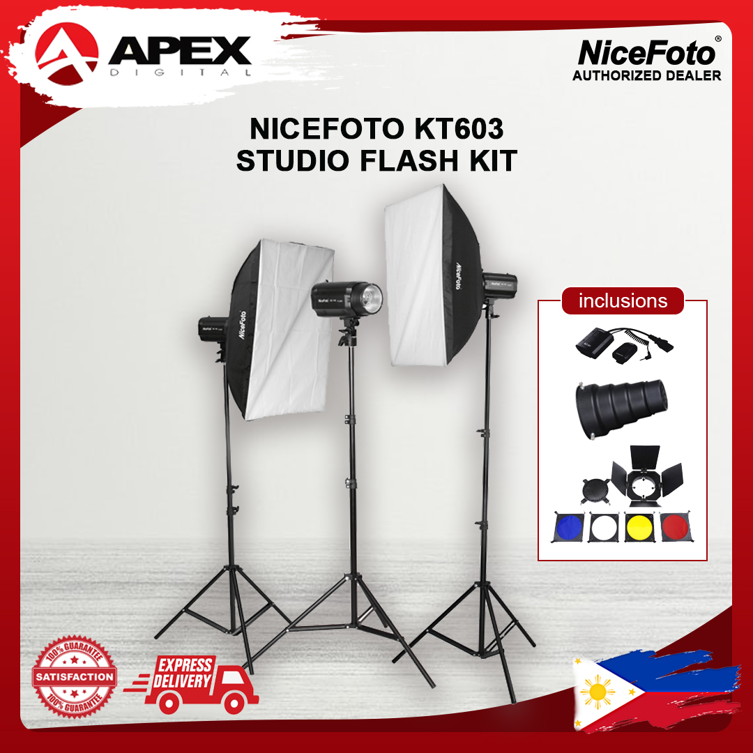 Nicefoto KT603 Studio Flash Kit | Lazada PH