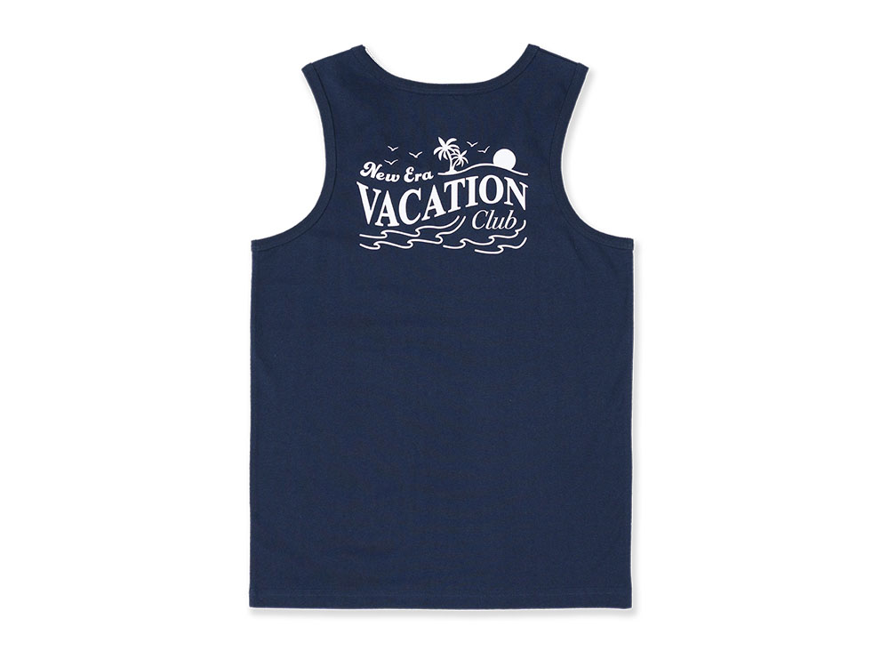 New Era Vacation Club Navy Tank Top