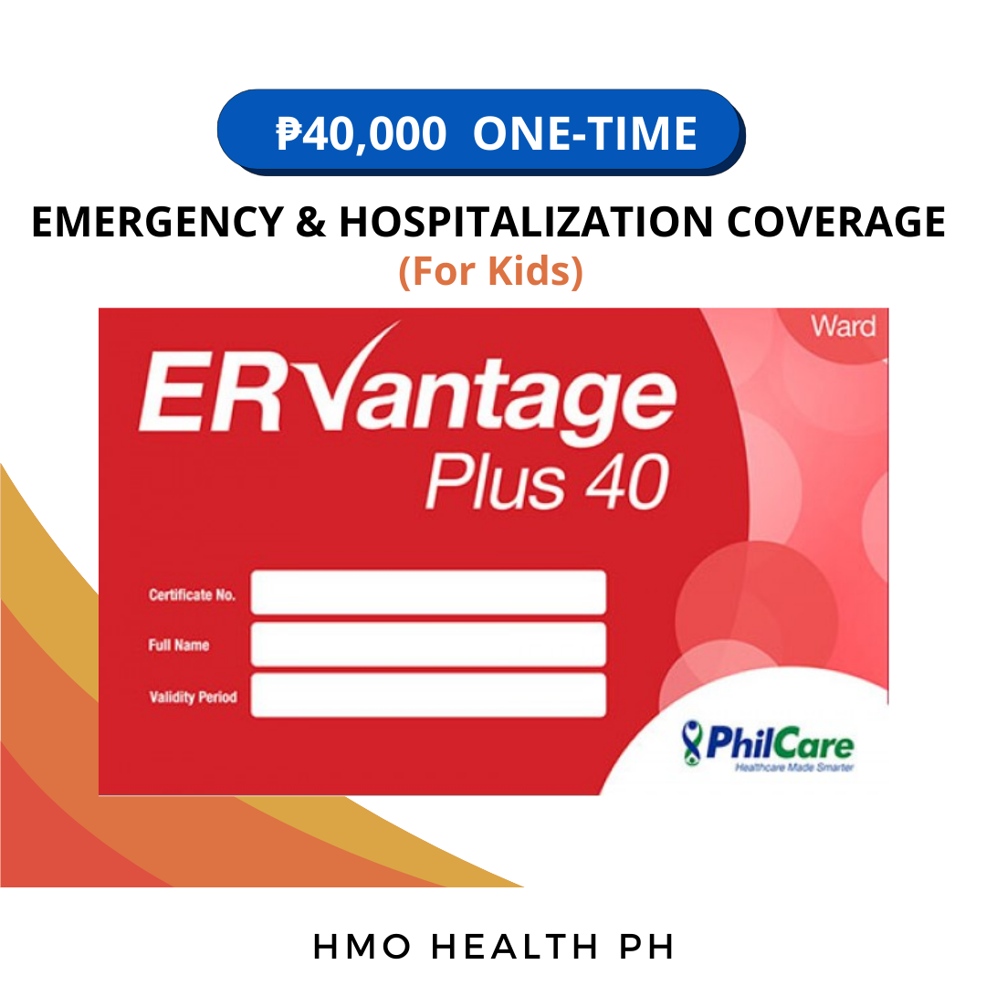 PhilCare ER Vantage Plus Kids 40k | Prepaid Health Card | HMO | Lazada PH