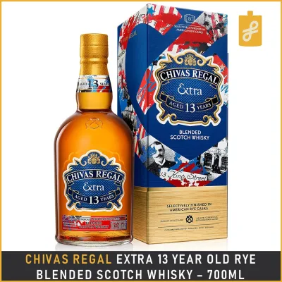 Chivas Regal Extra 13 Year Old Rye Blended Scotch Whisky 700mL
