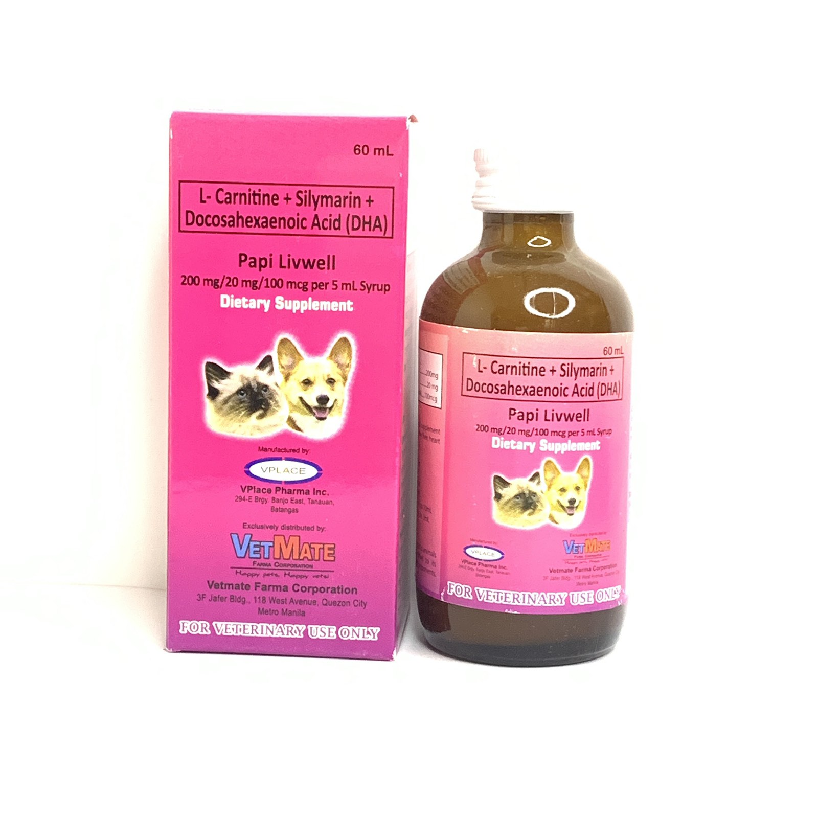 Papi Livwell 60ml Natural Food Supplement for Dog and Cat Lazada PH