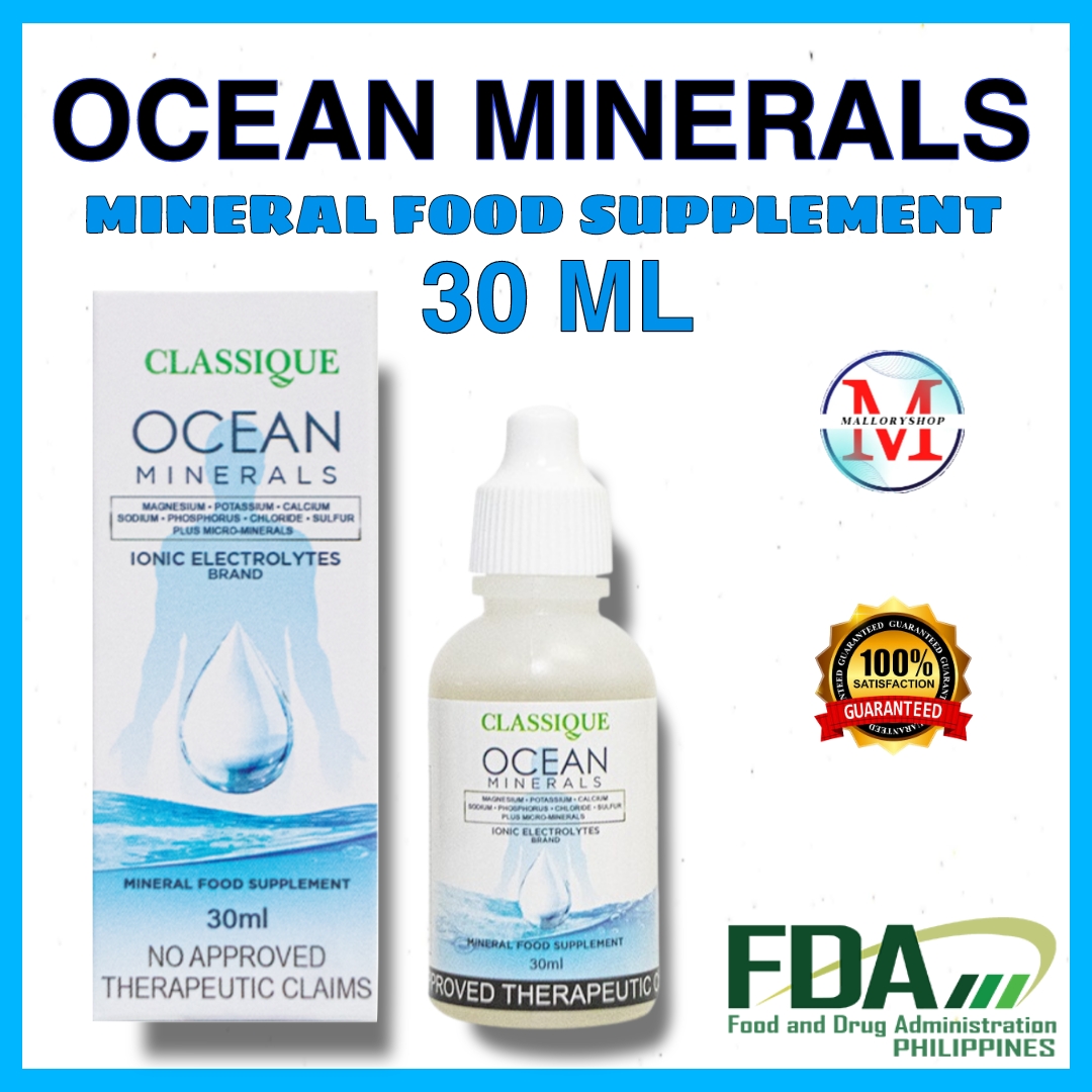 OCEAN MINERALS IONIC ELECTROLYTES by Classique Lazada PH