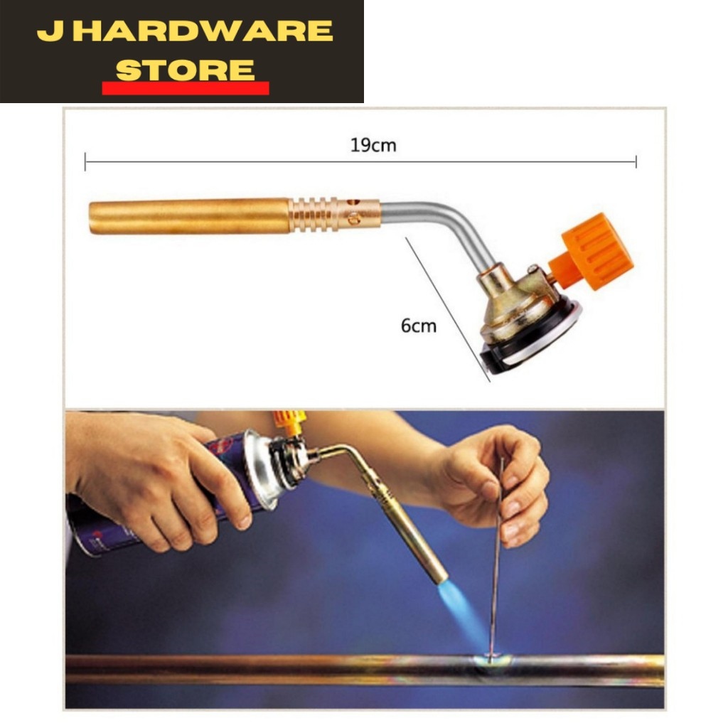 Anton Brazing Blowtorch Flamethrower Burner Portable Hand Ignition