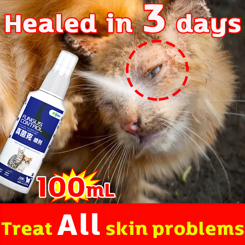 😻Doctor skin treatment spray Pet skin care spray 100ml