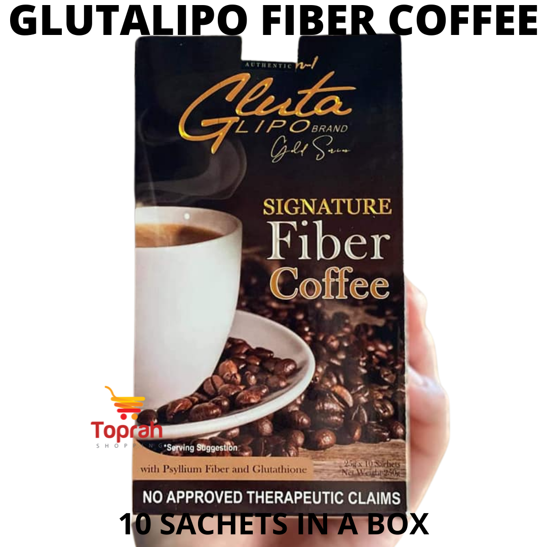 Gluta Lipo Fiber Coffee Gold Series Signature | Lazada PH