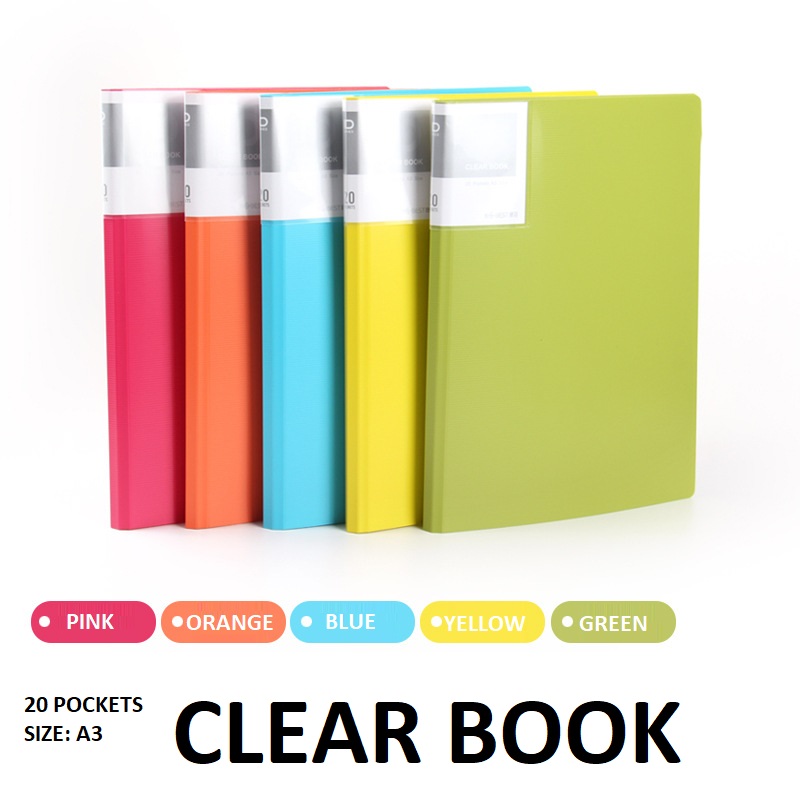 Display Book Clear Book Folded in Half Certificate folder Document File ...