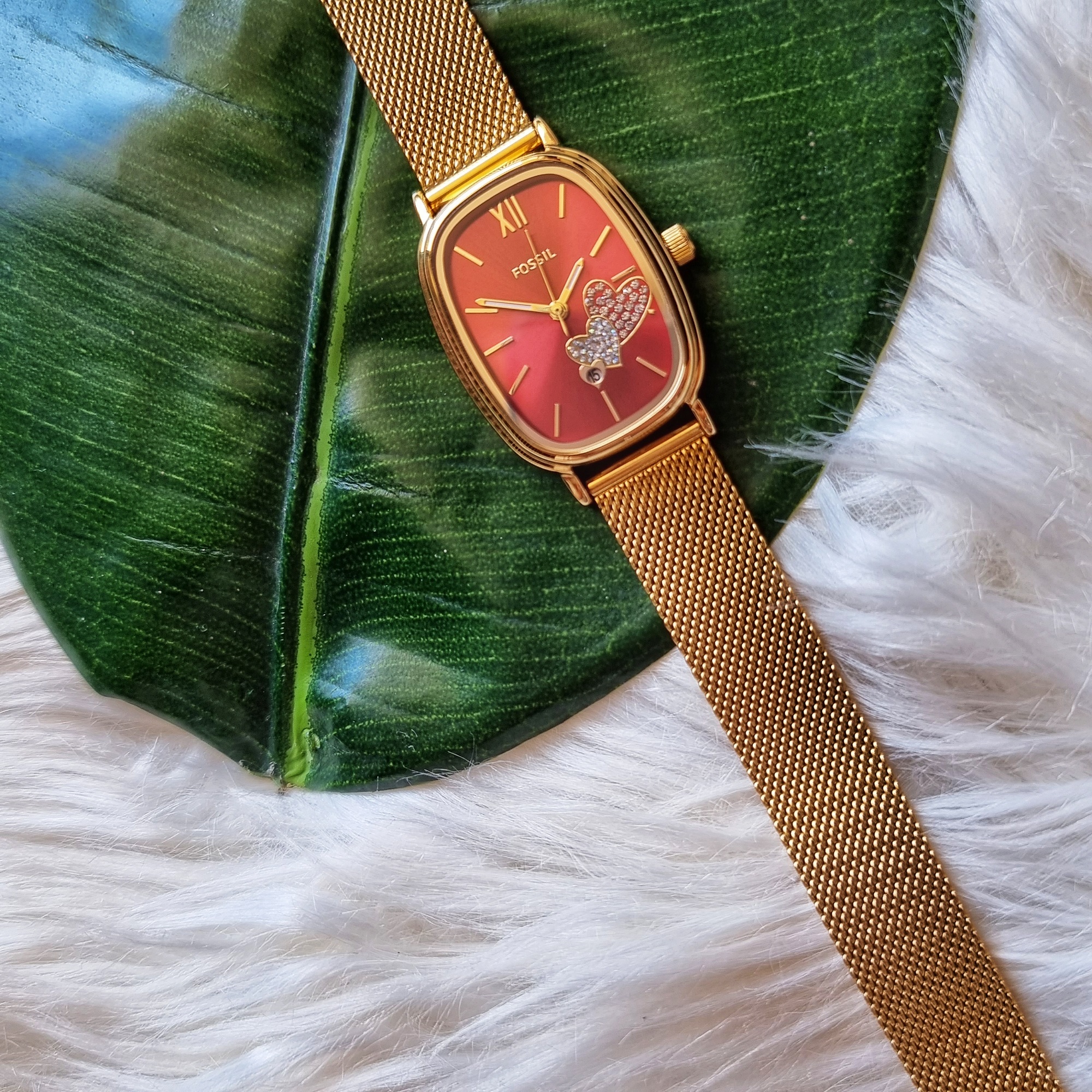 Original Fossil Lyla Three-Hand Date 
