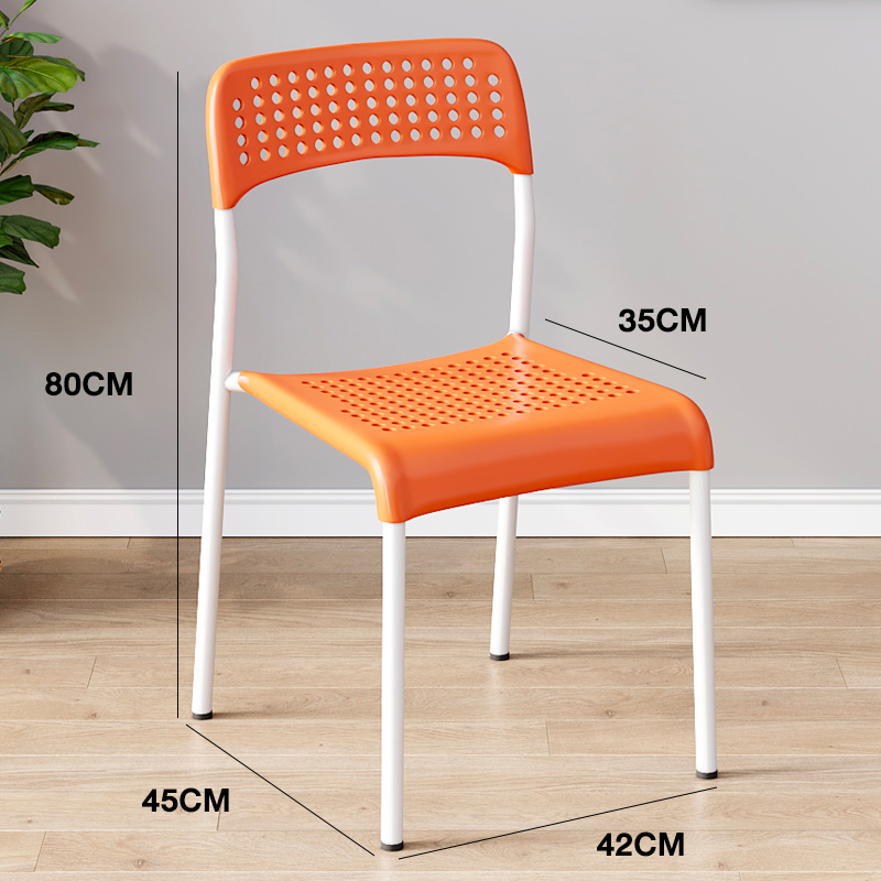 Stackable Dining Chair With Backrest Office Chair Coffee Chair Study ...