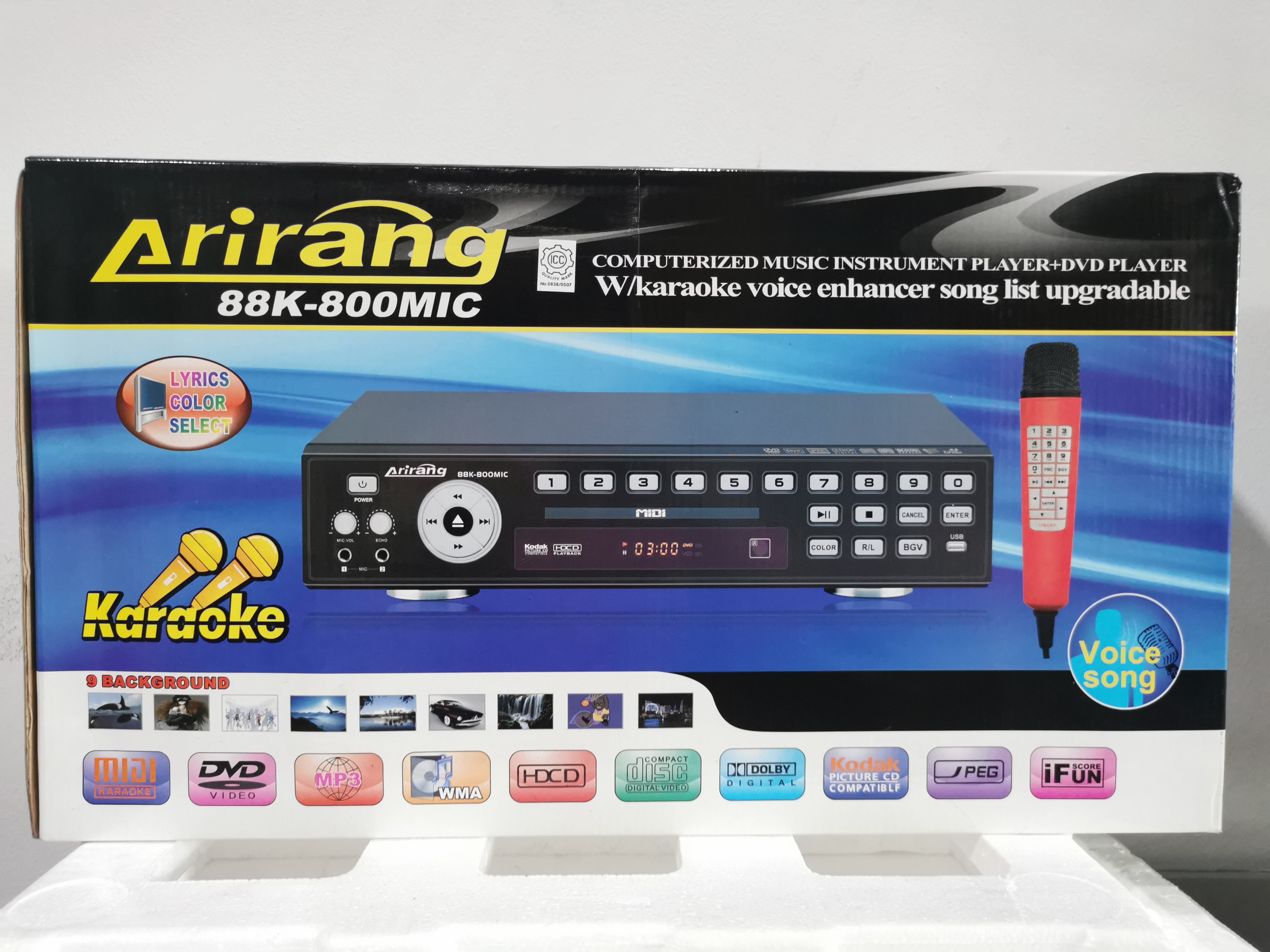 Arirang MIDI DVD Karaoke (AR-3000A) - China Midi Dvd Karaoke and