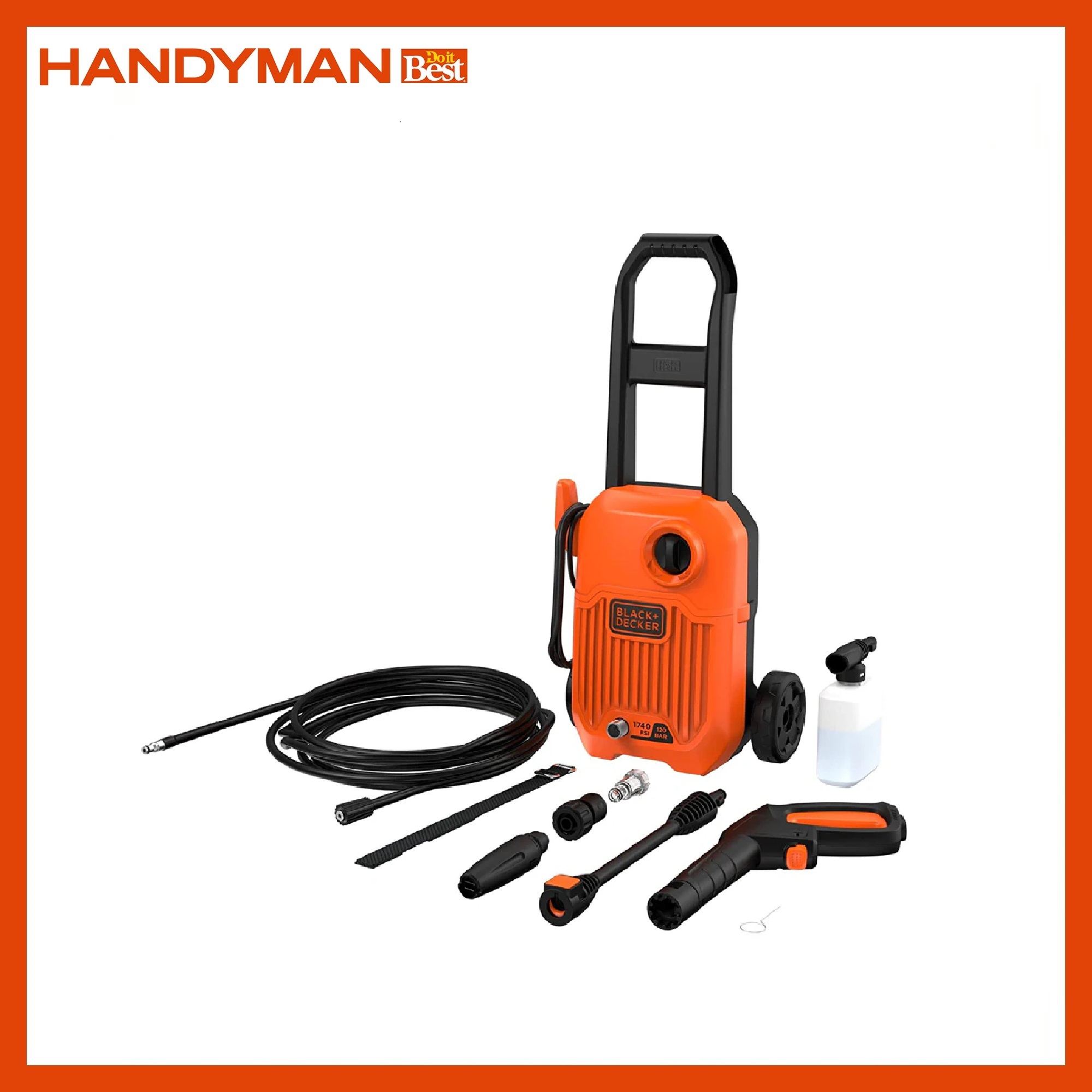 Handyman - Buy Black and Decker Pressure Washer 1400W and