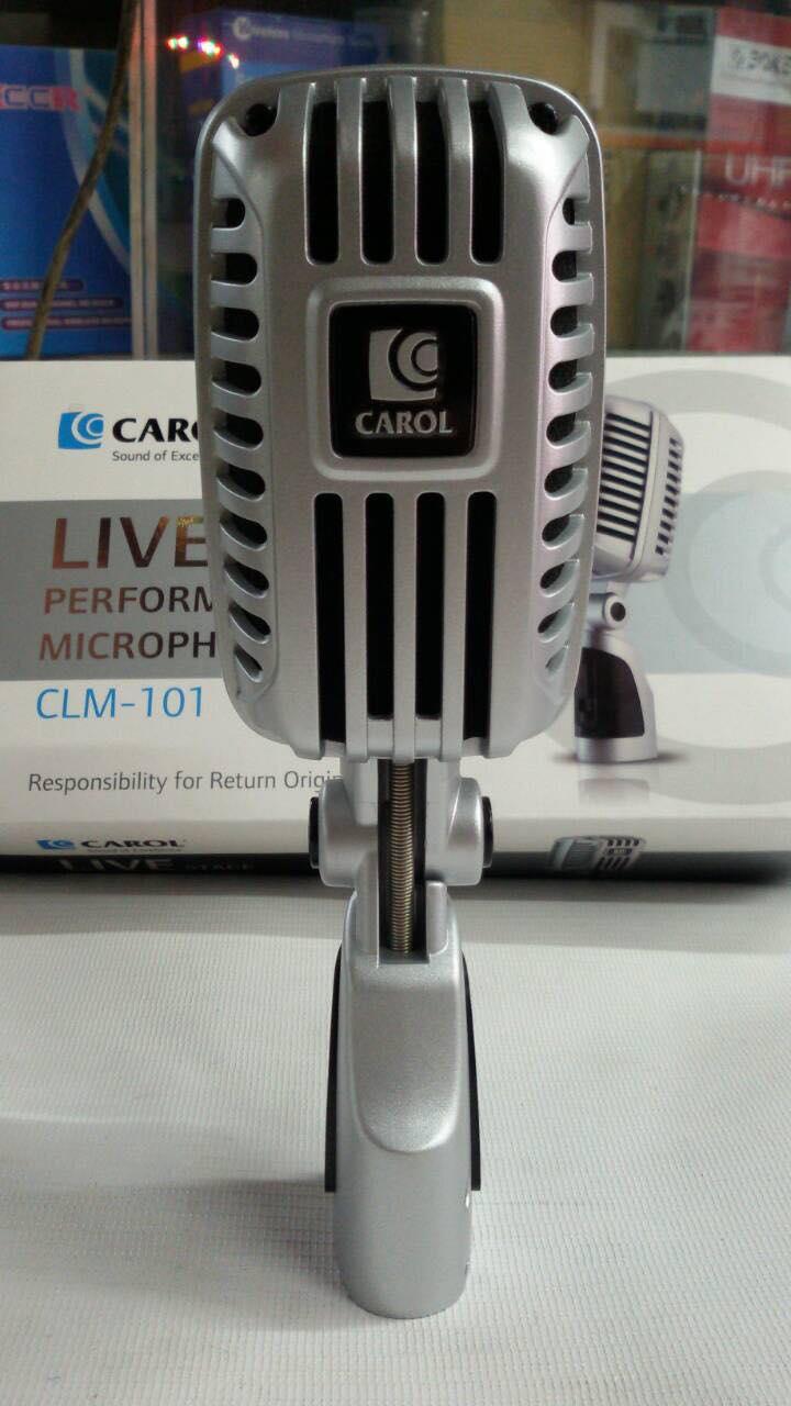 CAROL CLM-101 Classic Retro Dynamic Vocal Microphone CAROL CLM-101 Classic Retro Dynamic Vocal Microphone