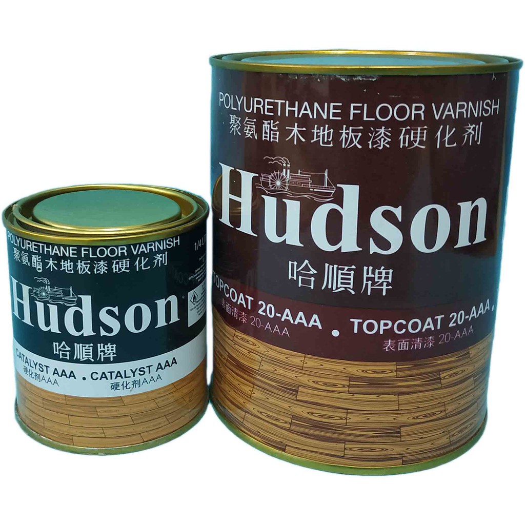 HUDSON polyurethane varnish TOP COAT ( 1 GALLON 1 GALLON 1 GALLON 1