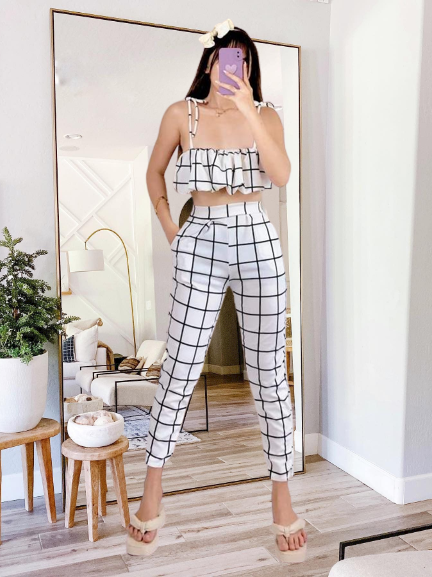 Buy Korean Outfit For Women Pants Terno 