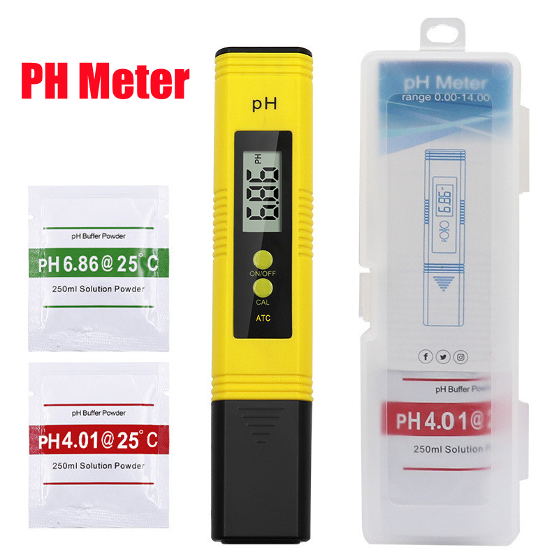 pH and TDS Meter Combo, 0.05ph High Accuracy Pen Type pH Meter ± 2