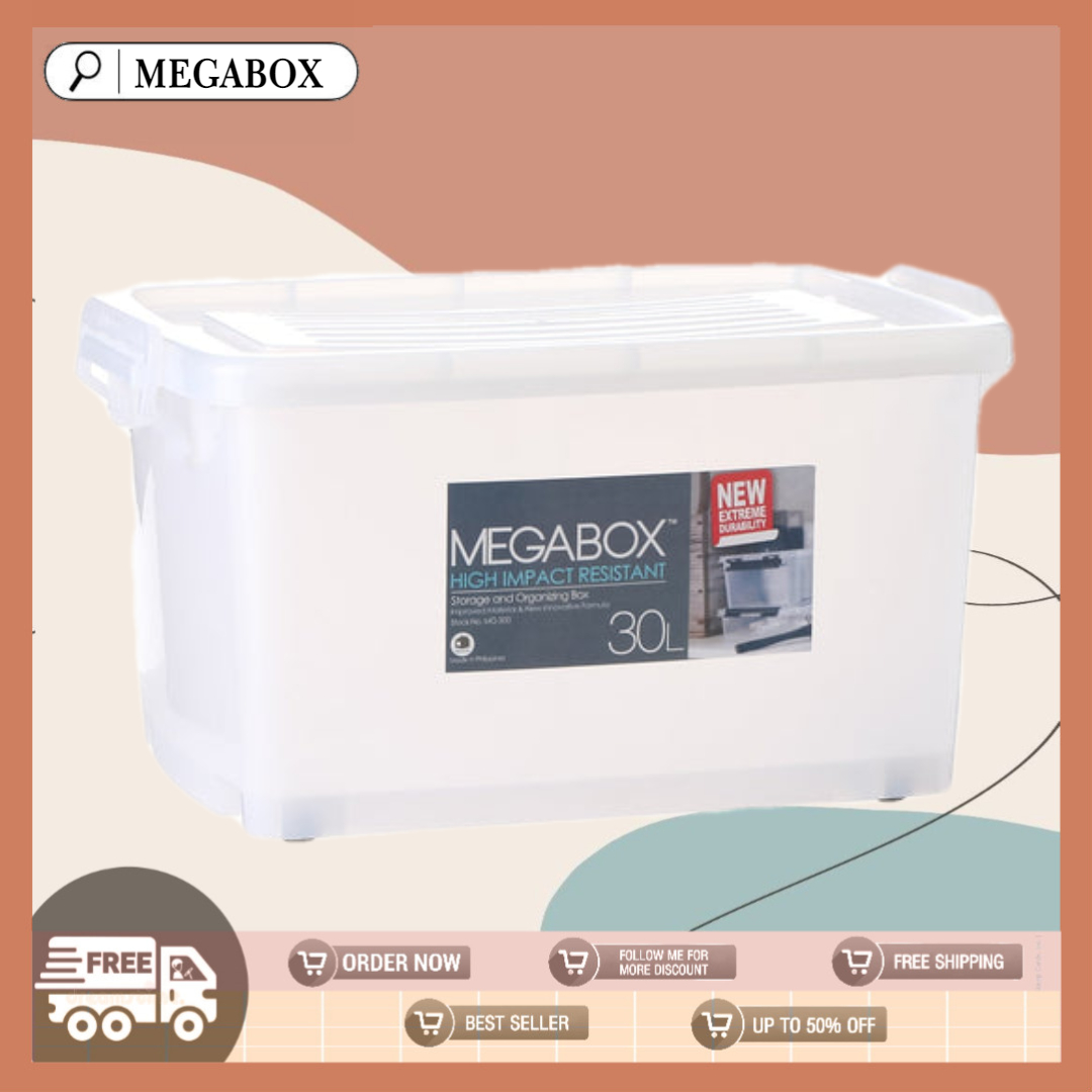 MegaBox Storage Box 30L Lazada PH