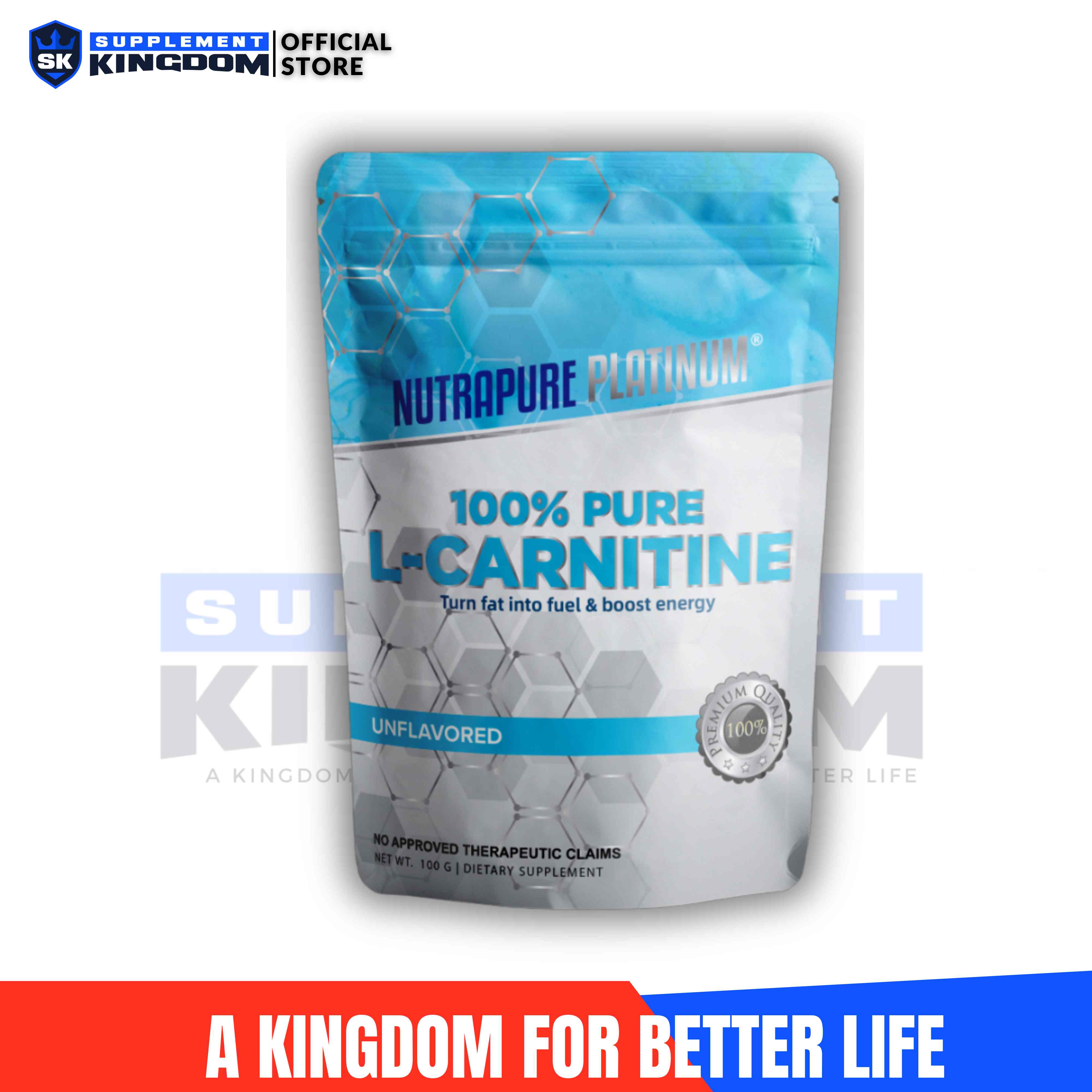 platinum l carnitine Nutrapure Platinum L-Carnitine | Turn Fat in Fuel & Boost Energy Powder  Formulation Supplement - Lazada