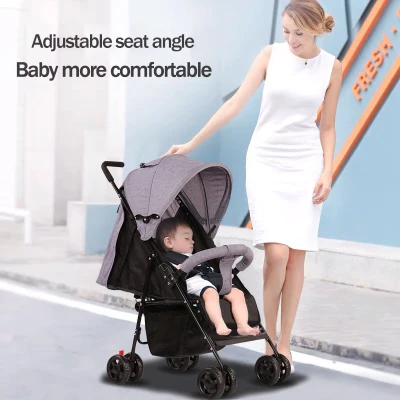 Stroller for Baby Girls and Boys 0-36 Month Portable Foldable Toddler Push Car Newborn Station Wagon Multifunction Infant Trolley