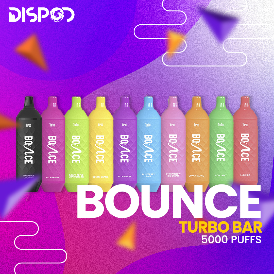 Bounce Turbo Bar 5000 Puffs Disposable Device Lazada PH
