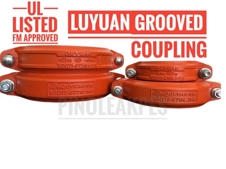 6" (150mm) Grooved Coupling Flexible XGQT T2 (Luyuan) LY Lazada PH