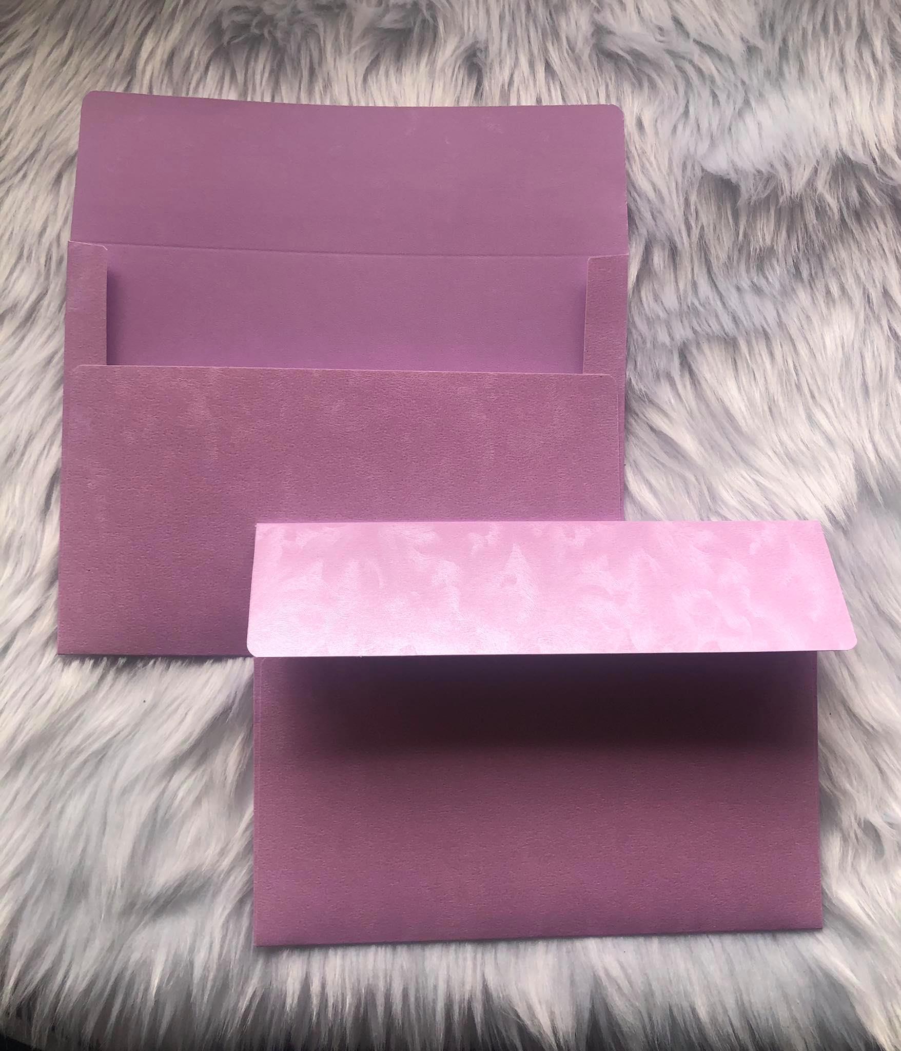 10pcs per pack wedding envelopes 5x7 5R