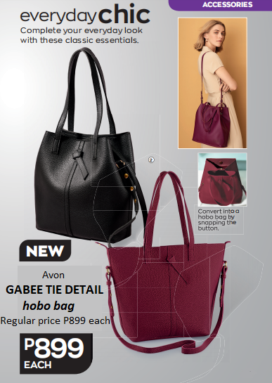 avon gabee hobo bag