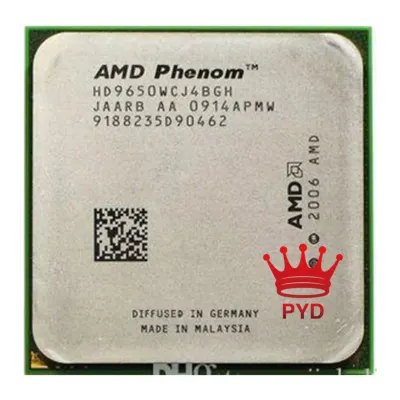 AMD Phenom X4 9650 HD9650WCJ4BGH 95W CPU 940 AM2+ 100% working properly Desktop Processor AM2+
