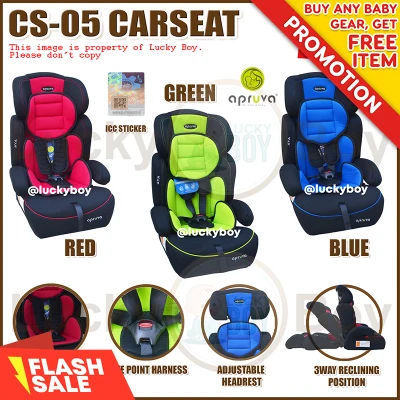 Apruva CS-05 AYA Car Seat for Baby Convertible to Booster up to 11 years old
