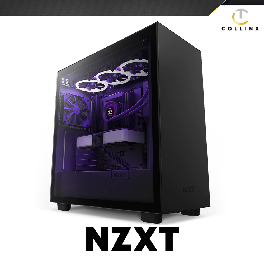 NZXT H7 CASE Perforated Top Panel Intuitive Cable Management System